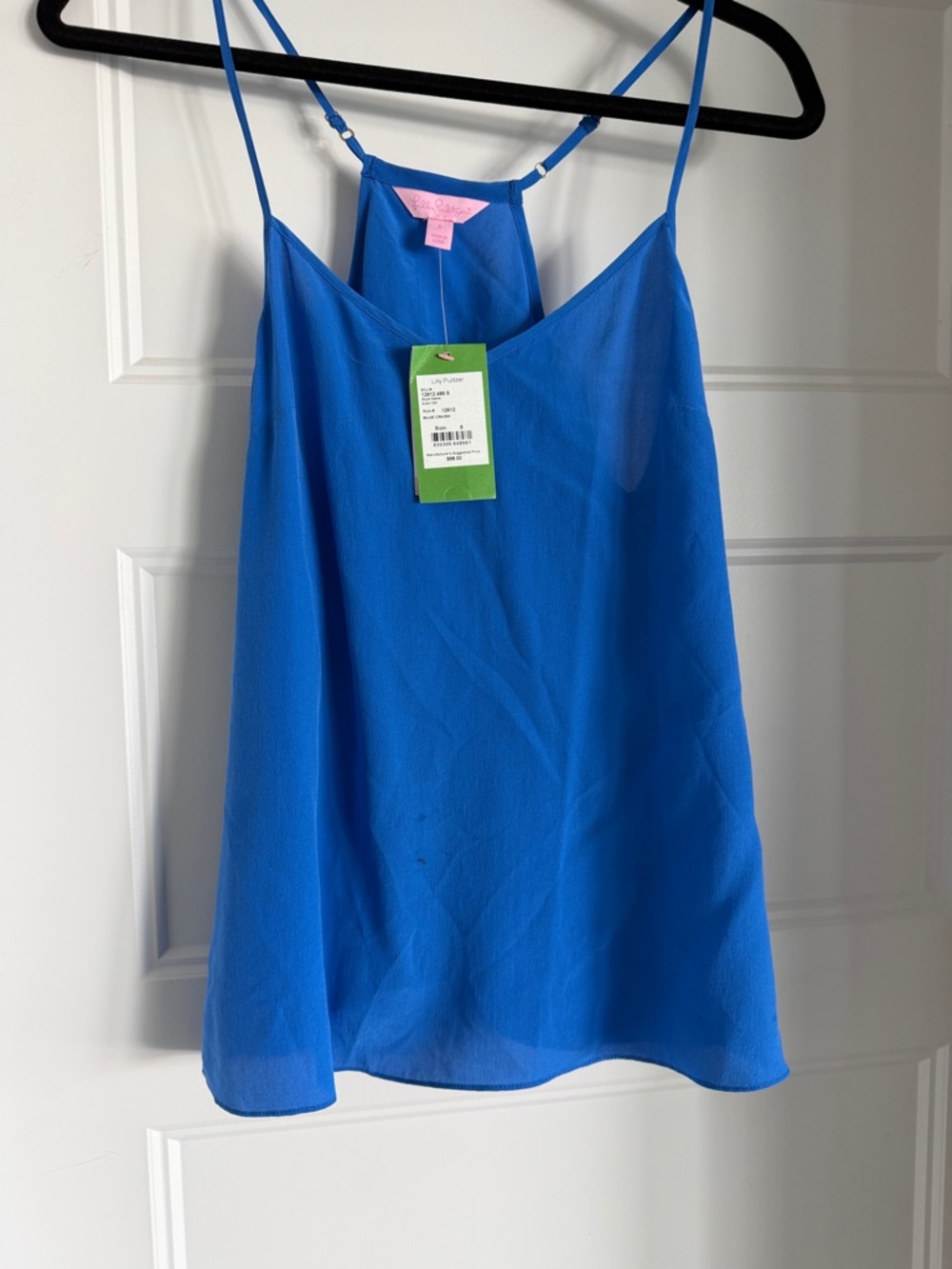 Lilly Pulitzer Royal Blue Spaghetti Strap Camisole
